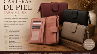 carteras de piel mujer