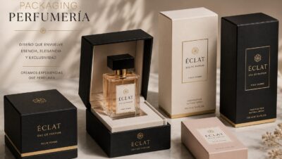 packaging perfumería